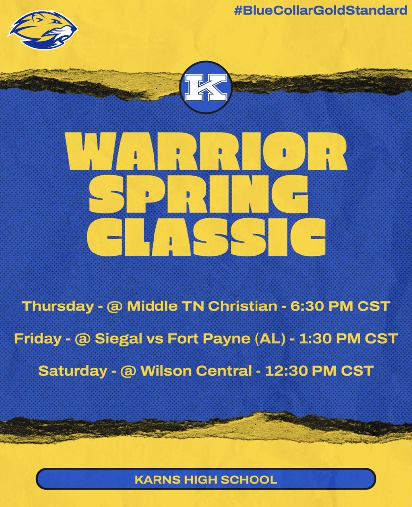 Karns High School Baseball tweet media