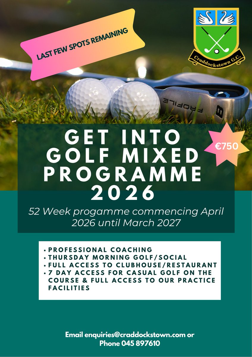 Craddockstown Golf Club tweet media