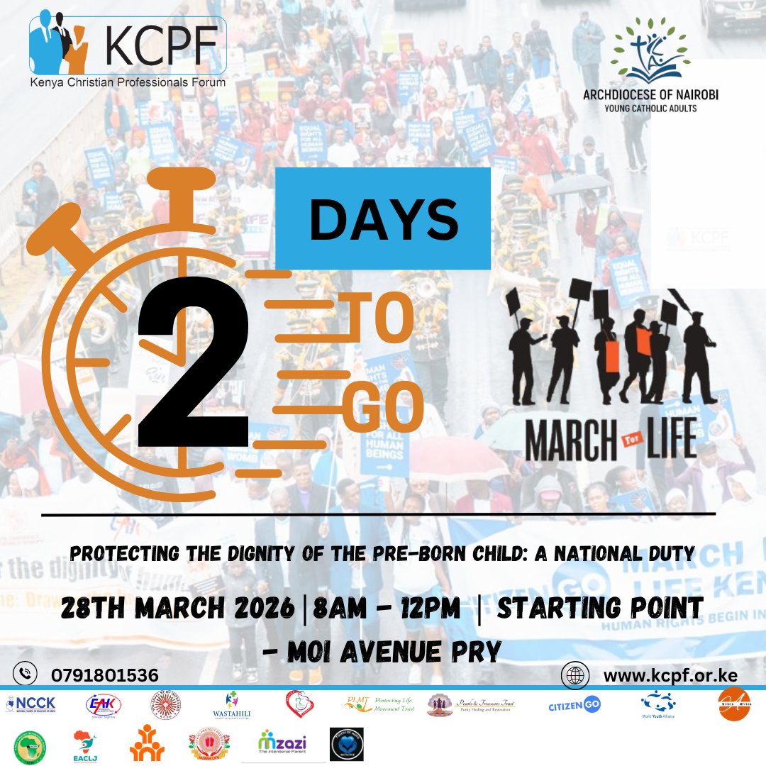 Kenya Christian Professionals' Forum (KCPF) tweet media