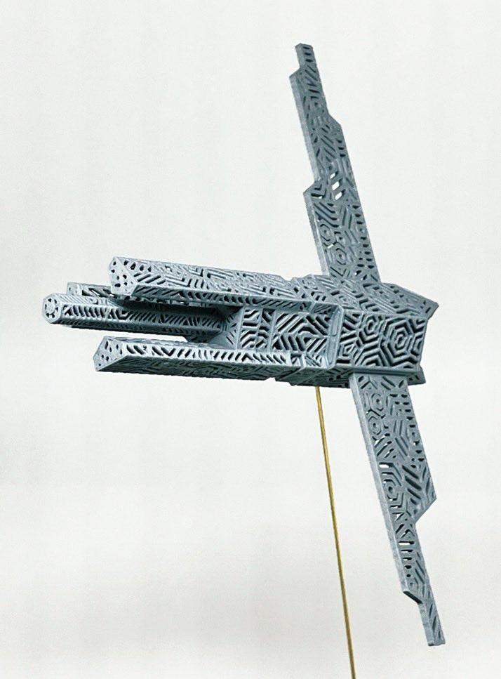 プロジェクト・ヘイル・メアリーより、キセノナイト製ヘイル・メアリー号Ver.2です🚀
ロッキーの造形により近くなるよう一新しました！
こちらのモデルもリプライからダウンロード可能です👇
#プロジェクトヘイルメアリー #ProjectHailMary