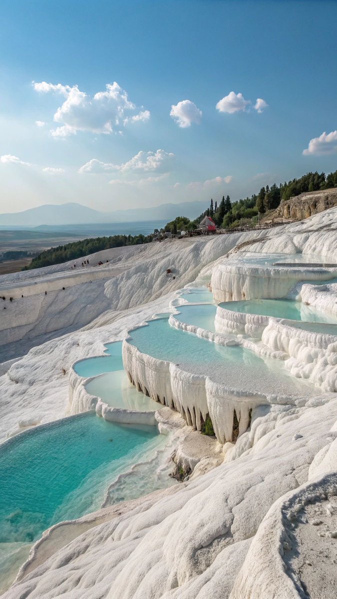 terrascobe's tweet photo. Pamukkale, Türkiye https://t.co/64krSiSoQL