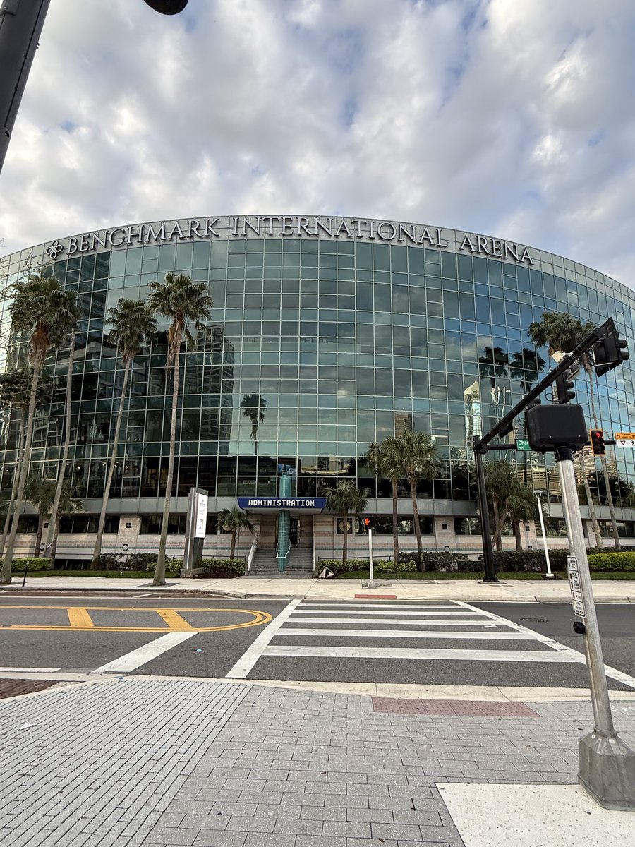 TVKen's tweet photo. Last week in Tampa, March Madness was everywhere!! https://t.co/jnMJBGTqS2