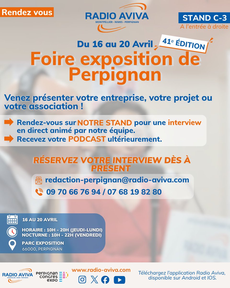 RADIO AVIVA MONTPELLIER tweet media