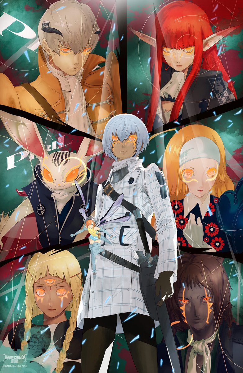 I.Demon Art χ tweet media