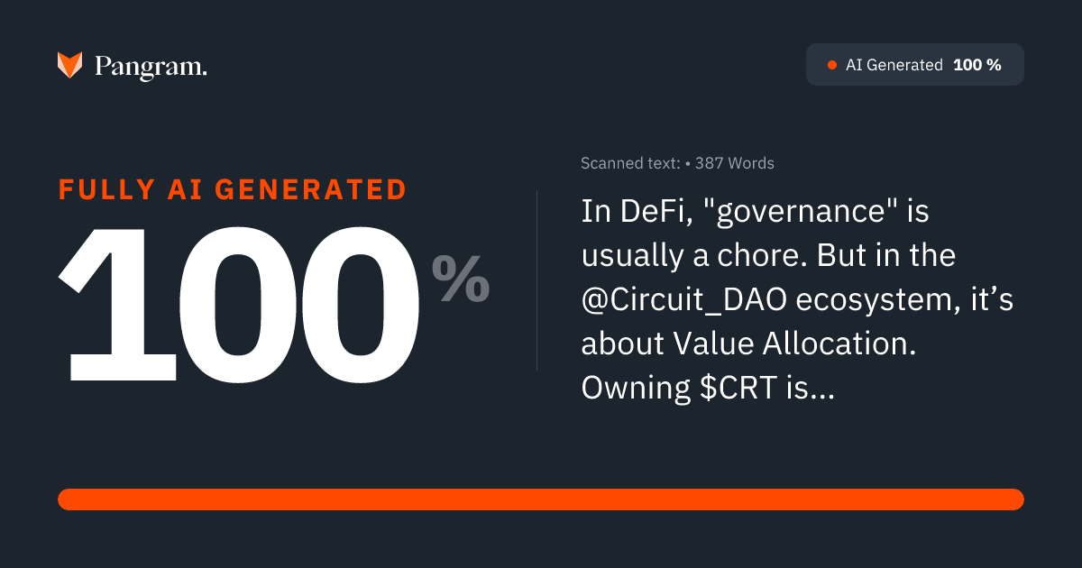 Pangram Labs tweet media