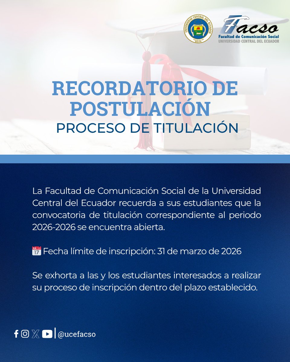 FACSO - UCE tweet media