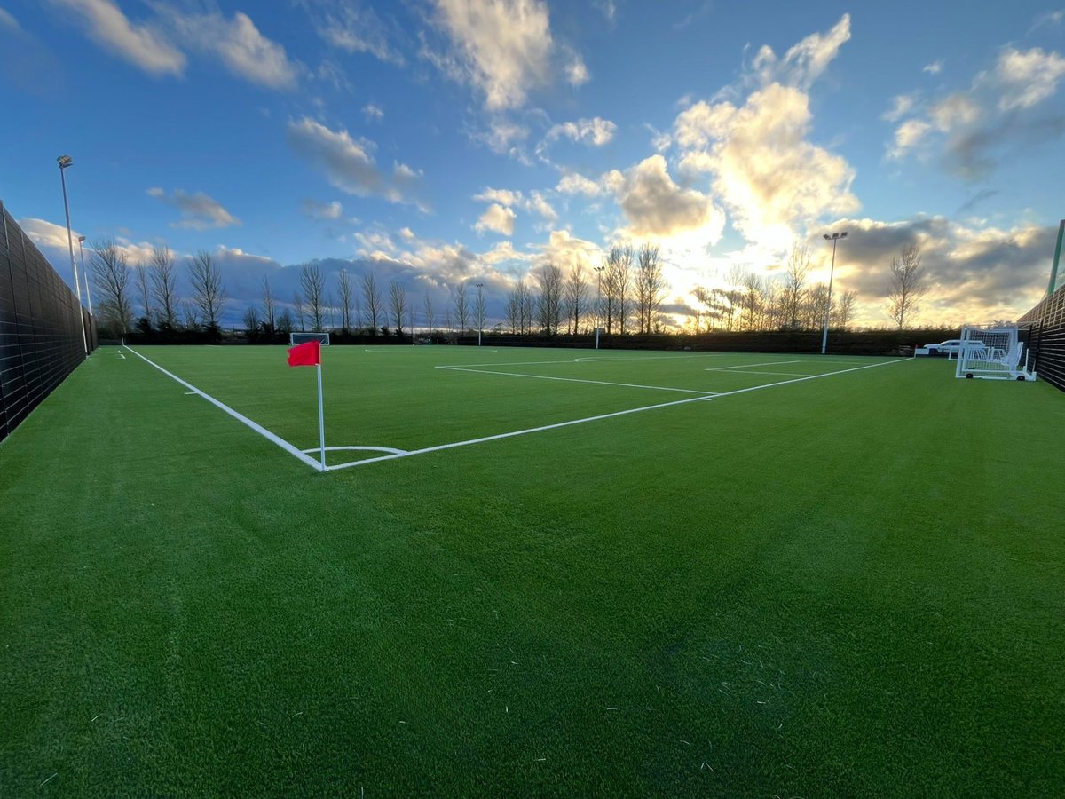 PST_Sport's tweet photo. Project complete at AUL Complex, Dublin for @shelsfc’s new FIFA Quality Pro pitch. Delivered using our TriPlex 45 system over shockpad with silica sand &amp; ProGran green infill. Another full turnkey project by PST Sport and a superb new facility for the club. 👌⚽️ https://t.co/BW6EhiBQ7t