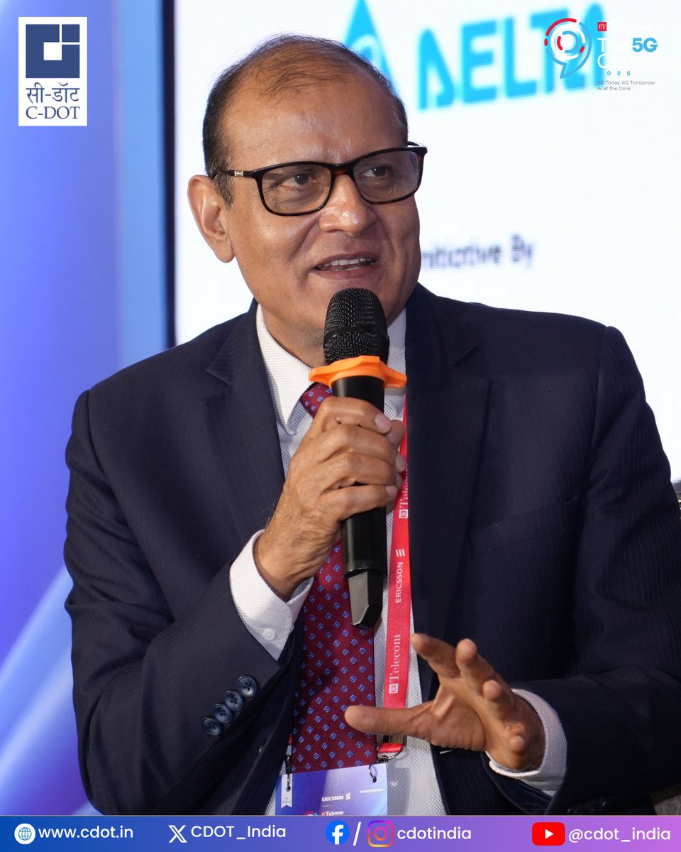 rkupadhyay's tweet image. From 5G Advanced to 6G: Gauging India’s readiness

At the ET Telecom 5G Congress 2026, I had the honour to be part of a panel discussion centred around this important theme.

As #India moves towards the next frontier of #connectivity, the question of readiness goes beyond