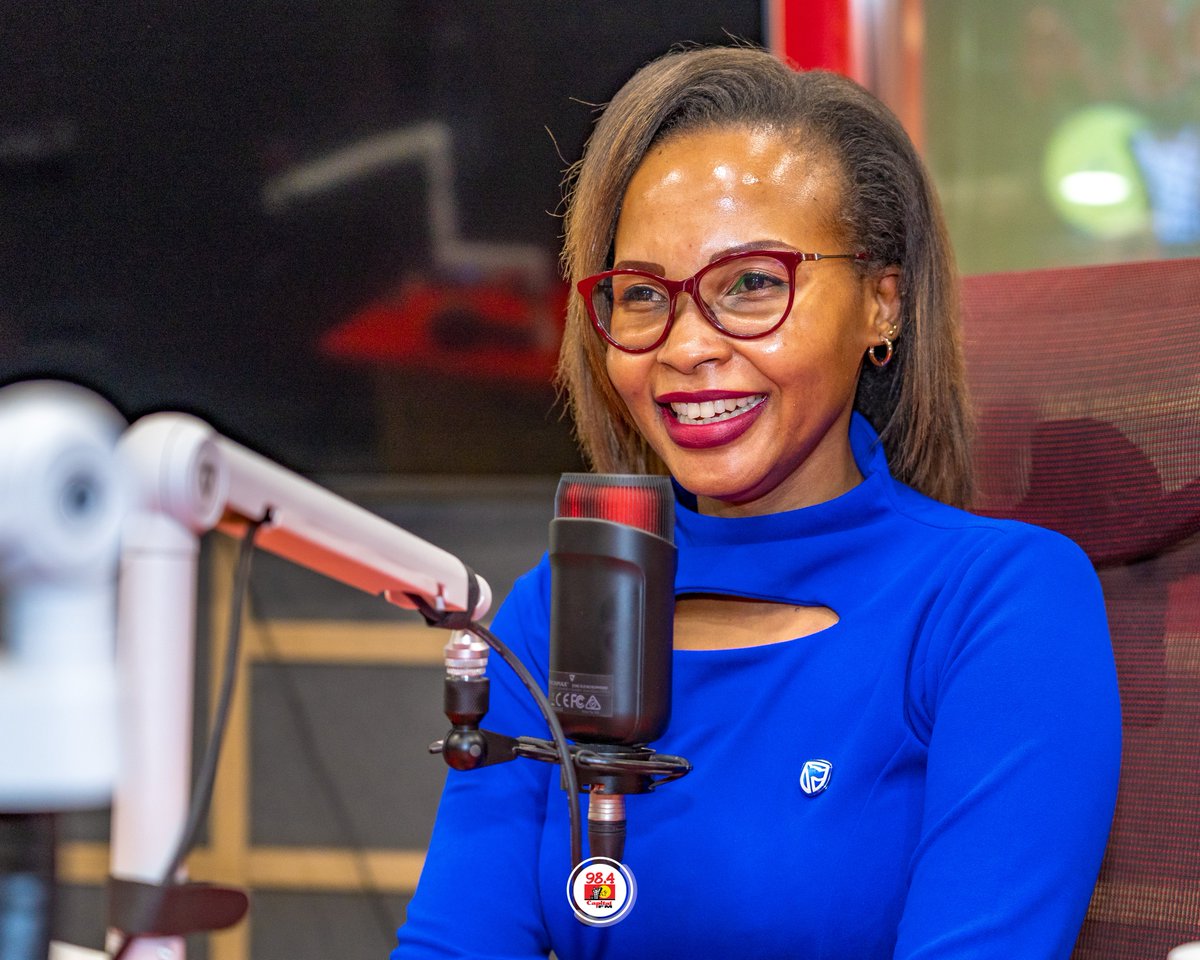 CapitalFMKenya's tweet image. A look behind the scenes on #TheFuse984
Doreen Ratemo in studio sharing insights on banking smarter and growing your wealth.
 #MoneyConversations