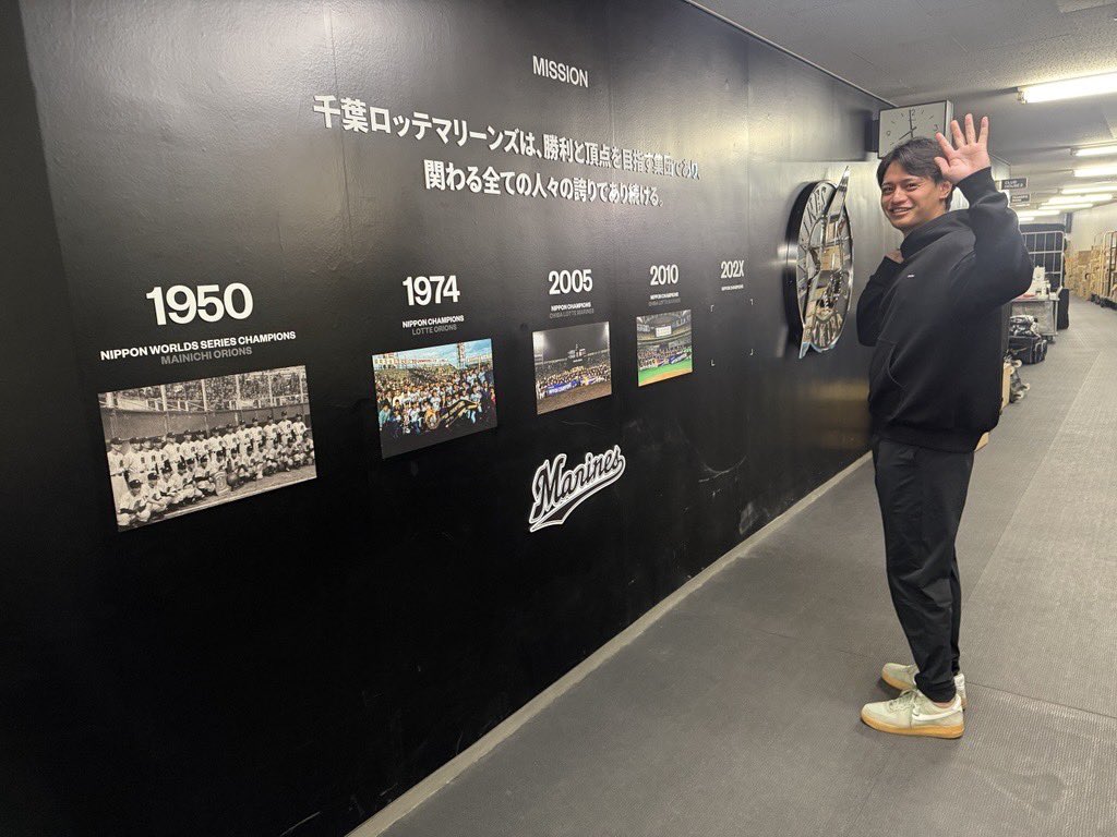 千葉ロッテマリーンズ 広報室 tweet media