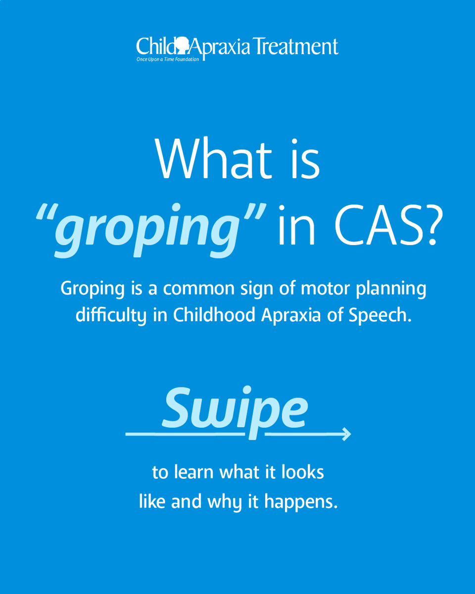 Child Apraxia Treatment tweet media