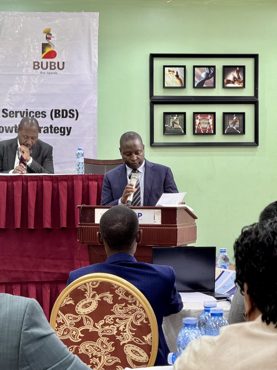 AAIN4Africa's tweet photo. At the national dialogue on professionalizing BDS to drive Uganda’s 10x growth strategy
Hon. David Bahati leading the conversation with key ecosystem actors.
AAIN is proud to contribute to building strong, scalable business support systems.
#BDS #Uganda #AAIN #MSMEs https://t.co/QZ25WcgZ9m