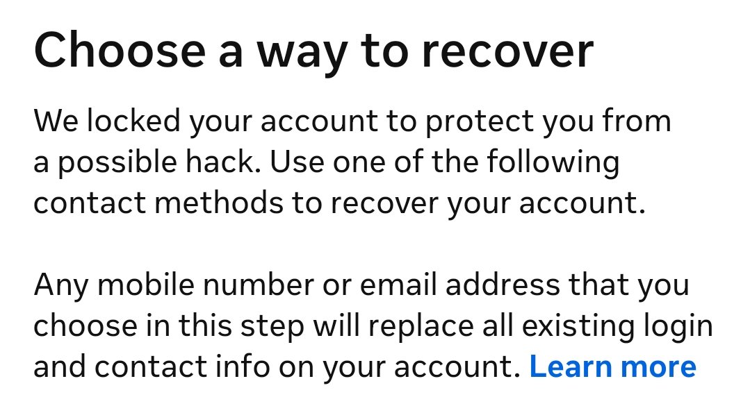 Thepunitjain's tweet image. My account got locked, and I'm stuck in a loop trying to reset my password! 😫 The "Continue" button just redirects me back to the same page. Is anyone else facing this bug? I can't recover access. Need help! 😩 @instagram #instagram  #AccountRecovery #TechSupport