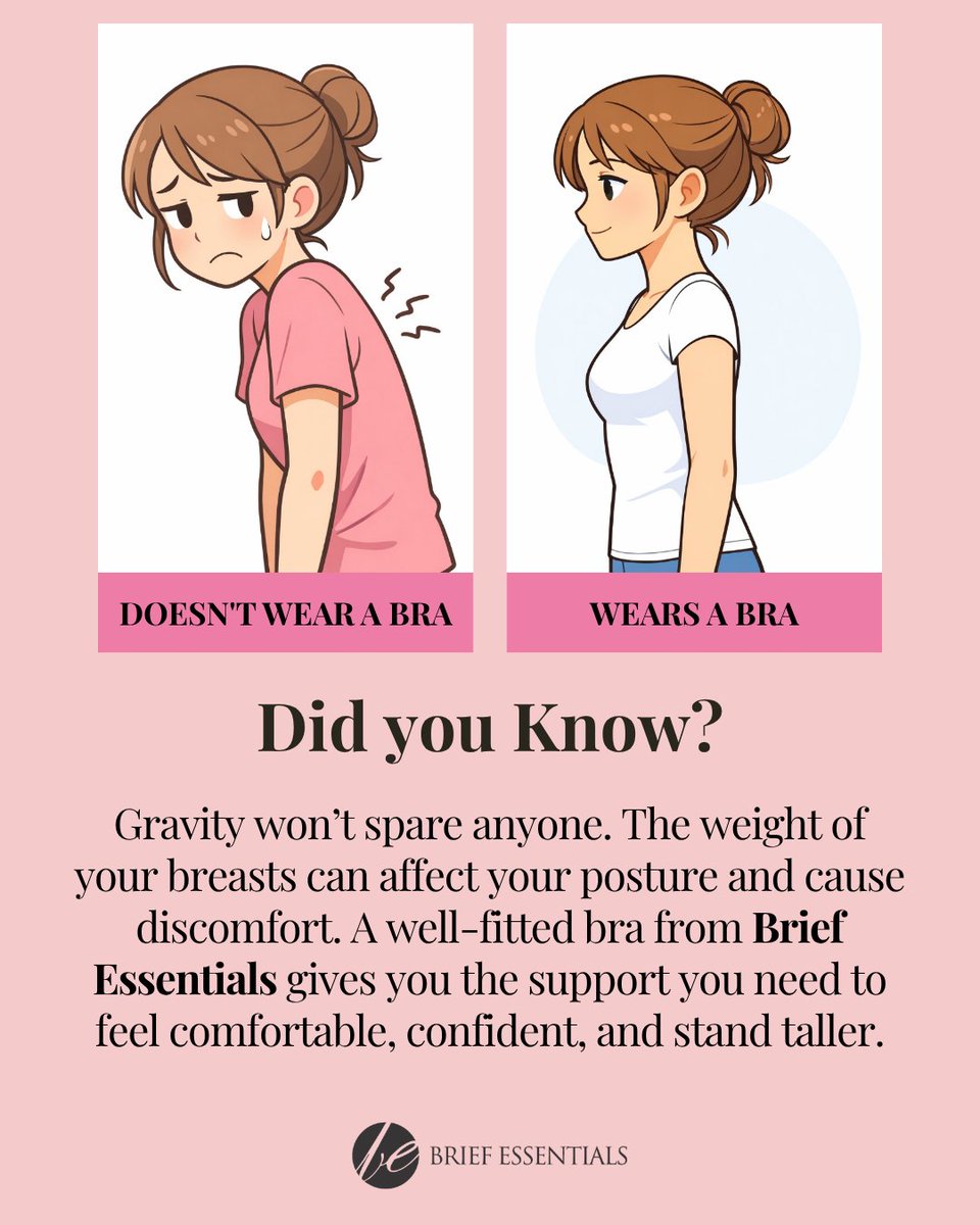 briefessentials's tweet image. The right bra changes how you carry yourself, helps you move comfortably and feel confident, every day.

Find yours now at briefessentials.com
#BriefEssentials #BodyPositivity #CurvyConfidence #LingerieStore