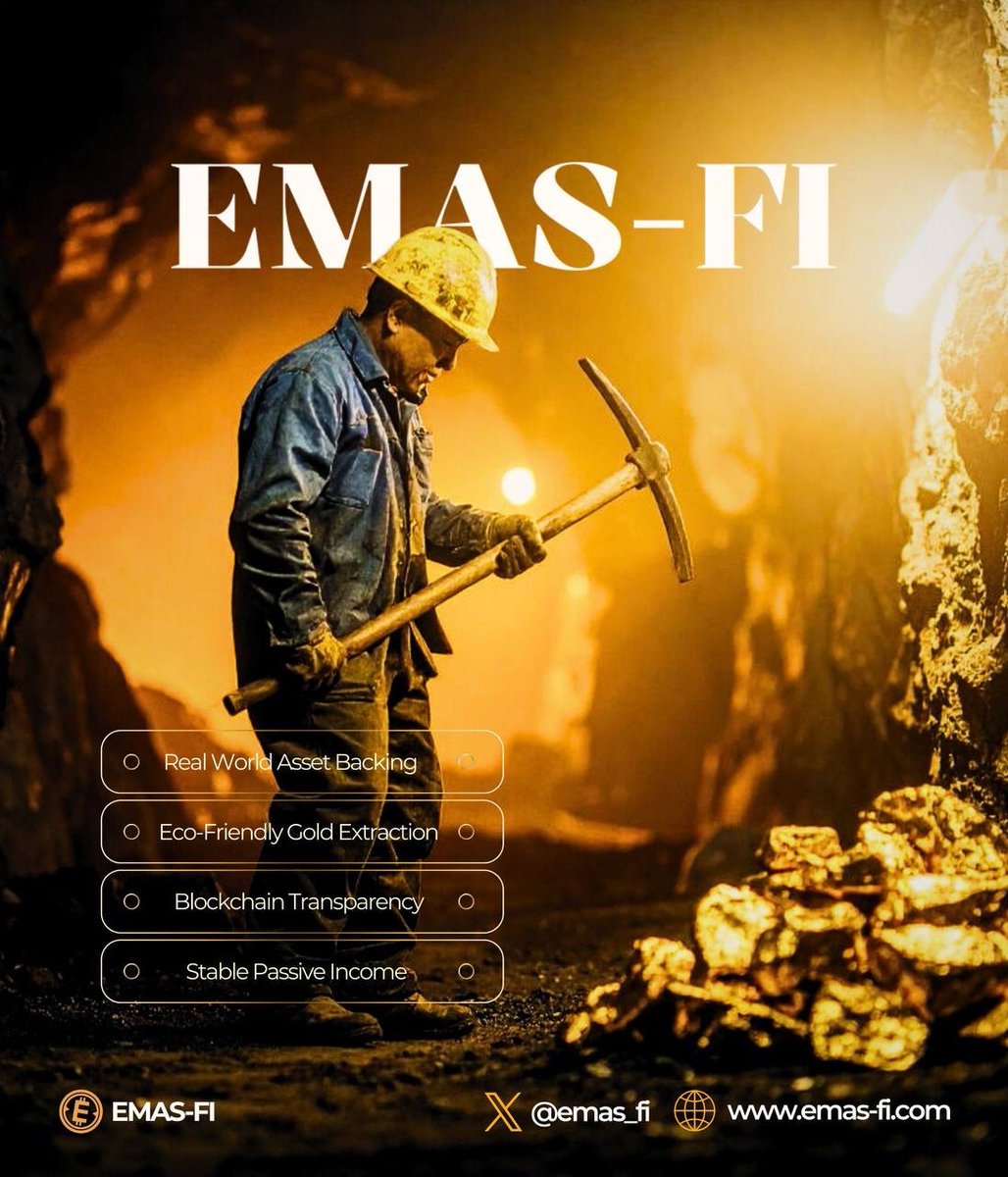 EmasFi is approaching a major milestone.

We’re closing in on $100K raised in the presale a strong signal of growing trust and momentum from the community.

Built around the idea of gold backed DeFi, EmasFi combines real world value with the opportunities of Web3 offering more