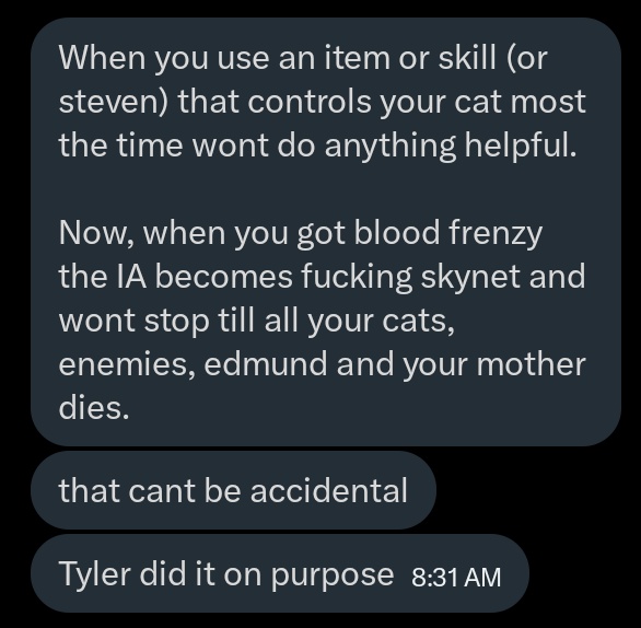 Mewgenics Takes & Confessions tweet media