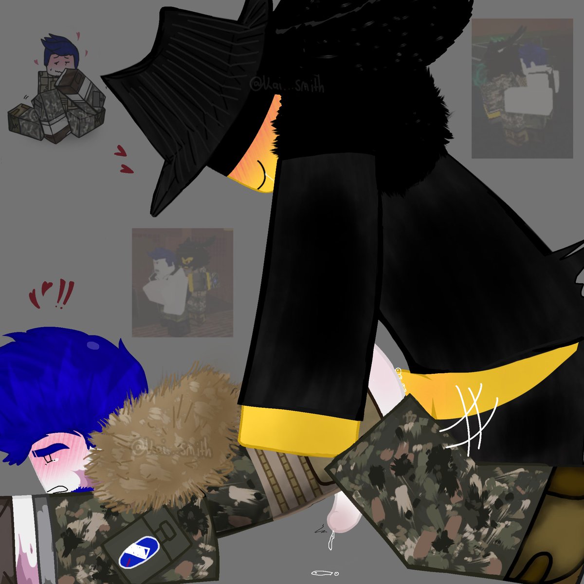 espresseleine_x's tweet photo. I need more art of them 💔 
#mafioso #guest1337 #forsaken #armydreamers https://t.co/Naf8qOMj15