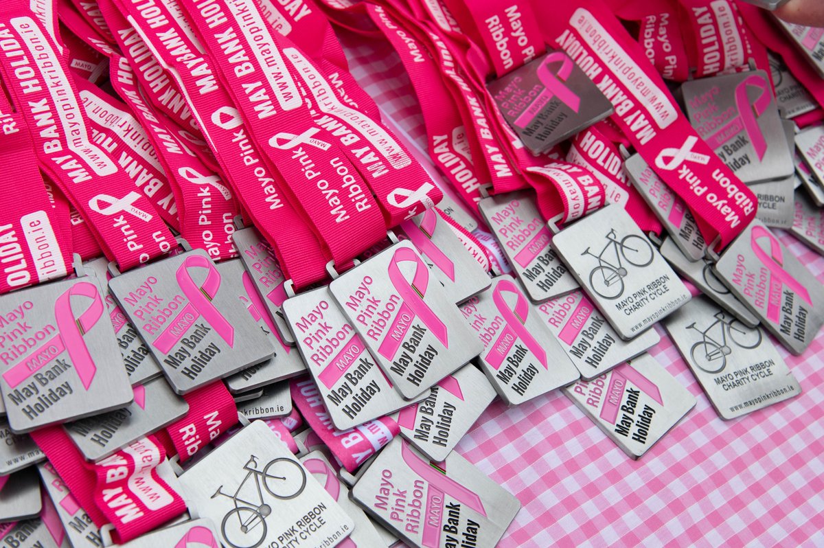 BCResearchIre's tweet photo. A Special FREE Medal for Everyone who Cycles the Mayo Pink Ribbon Charity Cycle!🏅

This May Bank Holiday, register and take part in the 2026 Mayo Pink Ribbon Cycle starting in Castlebar, Mayo and receive your medal when you cross the finish line.

📍Saturday, 2nd of May
🌐Register here >>> https://t.co/BIAhj6hbY5

This medal represents your support for Breast Cancer Research, for all the fighters, survivors and families affected.💗

Together, let's keep the wheels of research spinning!🚲