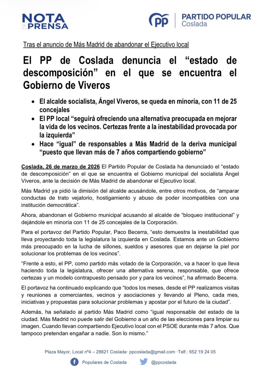 Paco Becerra tweet media