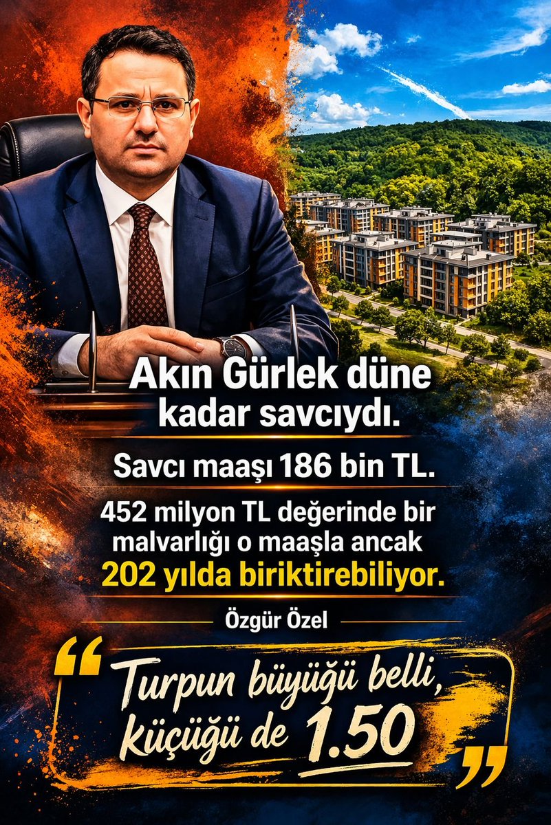 Turp'un büyüğü sizce de belli değil mi.!?
Aramızda hesap uzmanı var mı,
Varsa lütfen bizlere bu hesabın matematik formülleri söylesin..?
Bu gelirle, bu servet nasıl oluyor..?
Bu rakamlar hangi formülle birbirini tutuyor..?
Elimde bir yüzük var.
Yarın benim Özel Mülklerimi İD