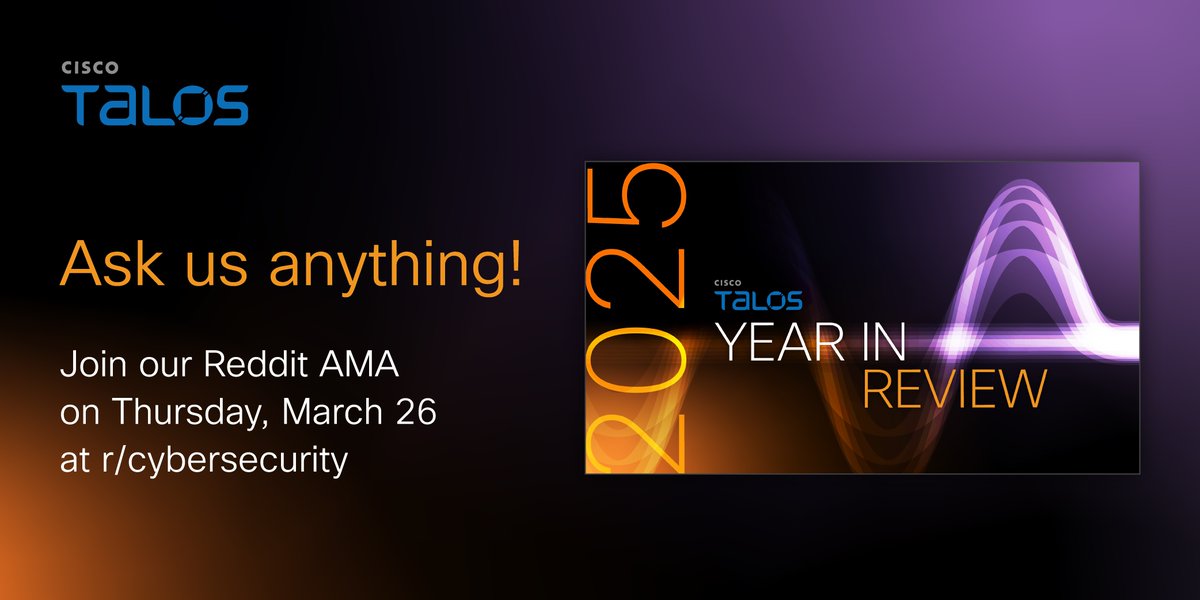 Cisco Talos Intelligence Group tweet media