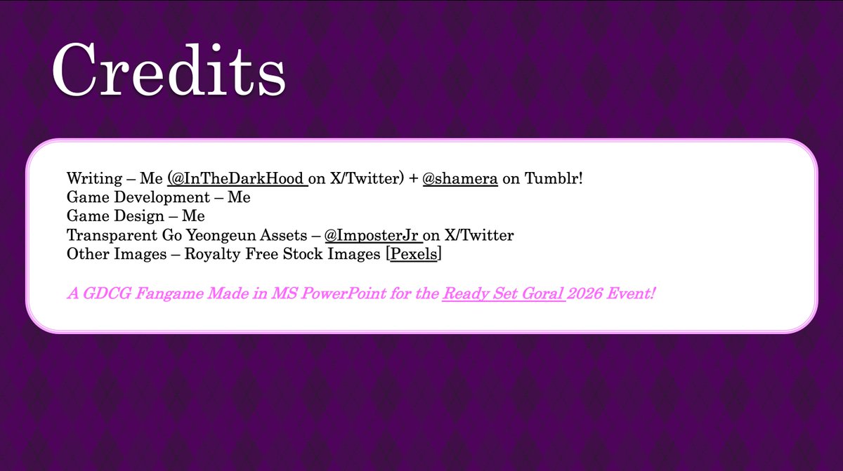 READY, SET, GORAL! tweet media