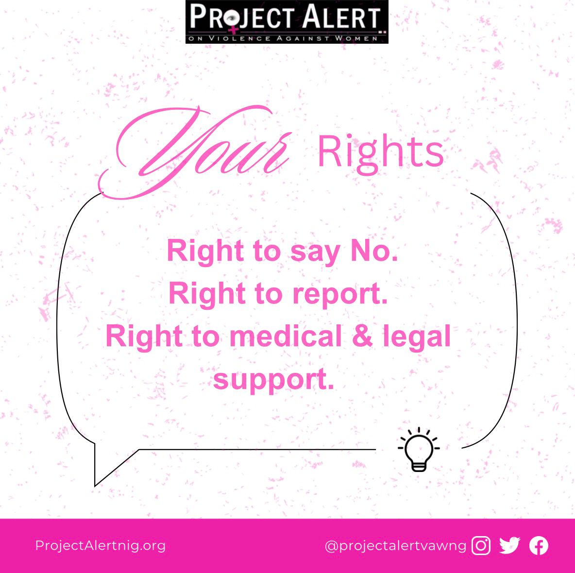 Project Alert VAW tweet media