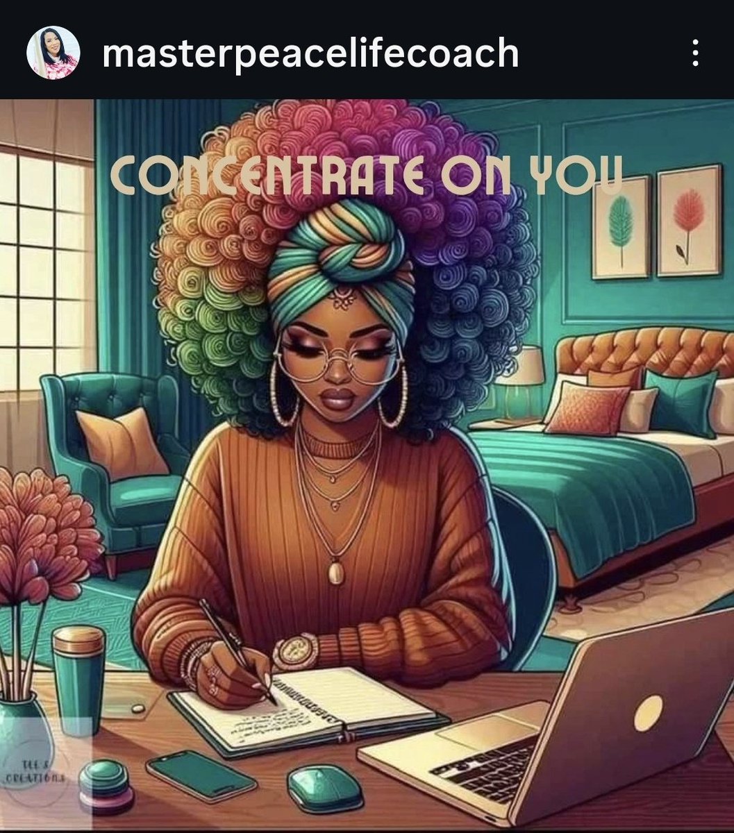 CoachEnnaB's tweet photo. Today's instructions:

What to focus on: YOU
Who to believe in: YOU
Who to love on: YOU
Who to hold accountable: YOU
Who to pour into: YOU
Who to value: YOU
Who to speak life to: YOU
#selflove
#selfcare
#focus
#Thursday
#concentrateonyou https://t.co/PZtUi7ma7j