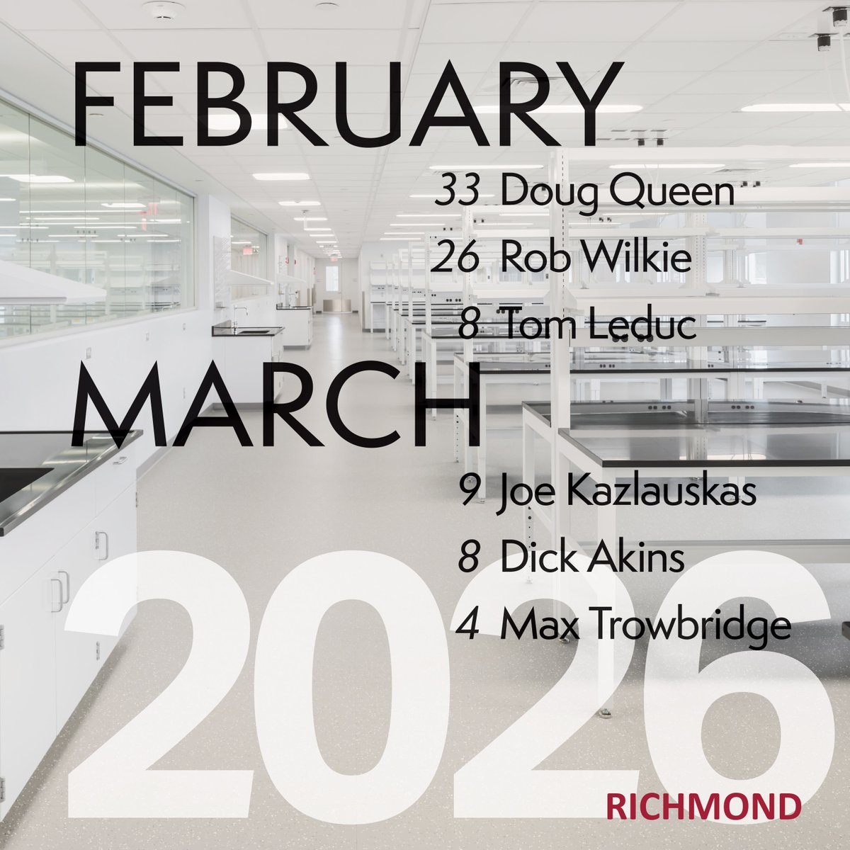 Celebrating our February &amp; March anniversaries! #richmond