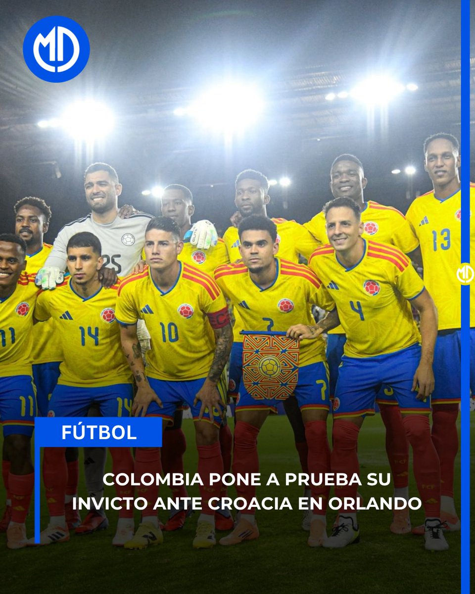 Colombia 🆚 Croacia 🇨🇴🇭🇷
🔥Invicto vs invicto 🔥

15 años sin perder ante Europa 😳
¿Se mantiene la racha? 👀

#Colombia #Croacia #AmistosoInternacional