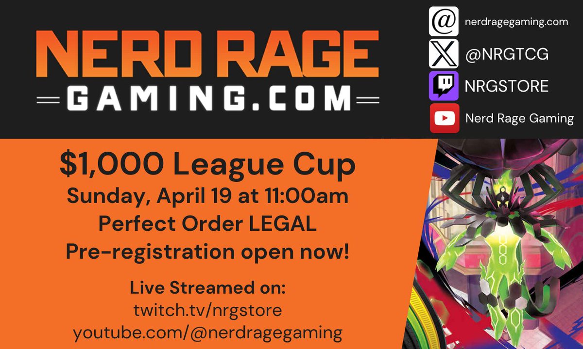 Nerd Rage Gaming Pokémon Team tweet media