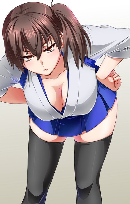 #無言でお気に入りの巨乳をあげる見た人もやる 