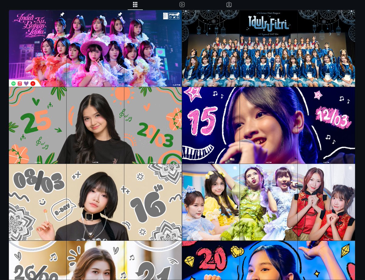 Layout ini bikin gw tau selisih umur indah sama jazzy satu dekade wkwkwk