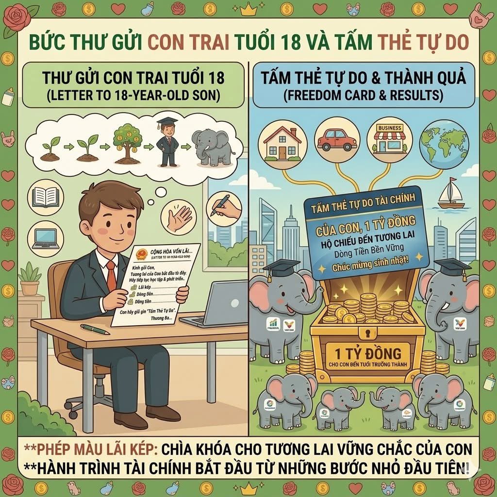 HSTRADING_LTD's tweet photo. BỨC THƯ GỬI CON TRAI TUỔI 18 VÀ TẤM THẺ TỰ DO https://t.co/9jXUmpQJ9Q