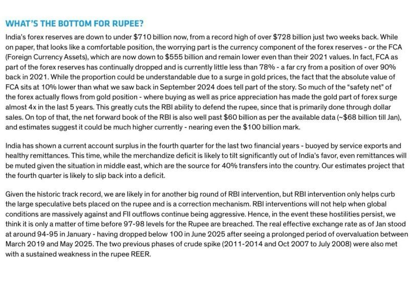 riteshmjn's tweet photo. I agree with this view. Infact, I am of the view that if Indians continue to buy Gold, then INR could depreciate much more vs USD. I don’t think that’s bad news. Come to think of it this way, Indians are shorting INR vs USD and going long on GOLD.

China is effectively doing the same thing by encouraging its citizens to buy Gold but they have massive current account surplus, hence CNY is not pressured like INR.