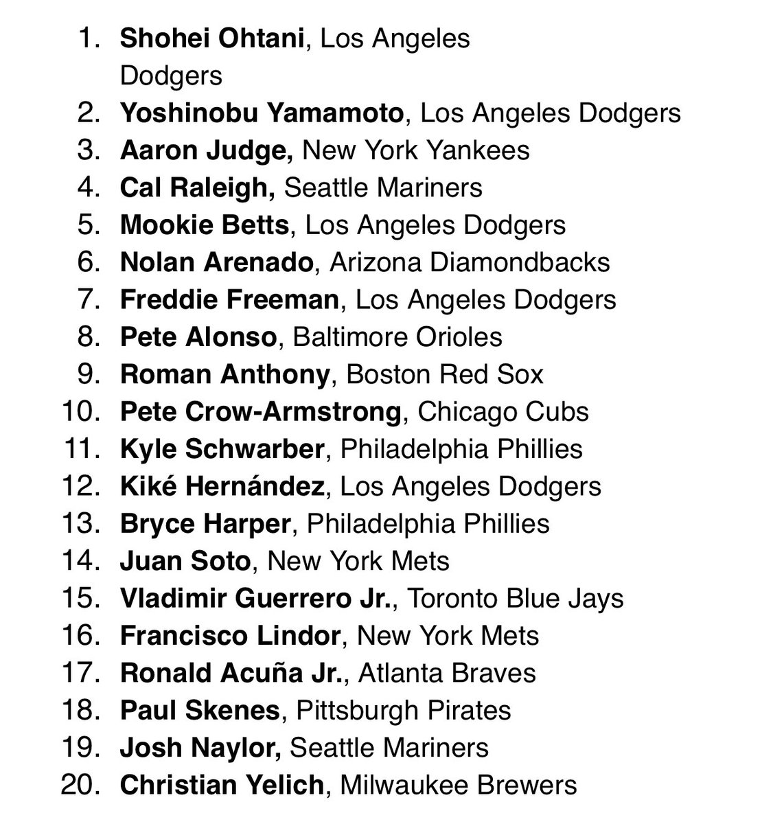 Bob Nightengale tweet media