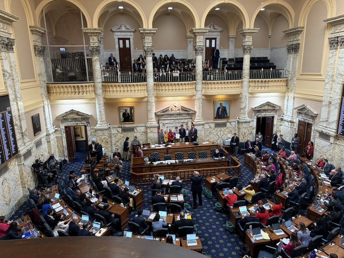 southriverhoops's tweet photo. We had a great day yesterday as we were invited to the Maryland State House to receive a house resolution in recognition of winning the state championship for the first time in school history.  WeRSR🏀🏀 https://t.co/EZdq2PlrMb
