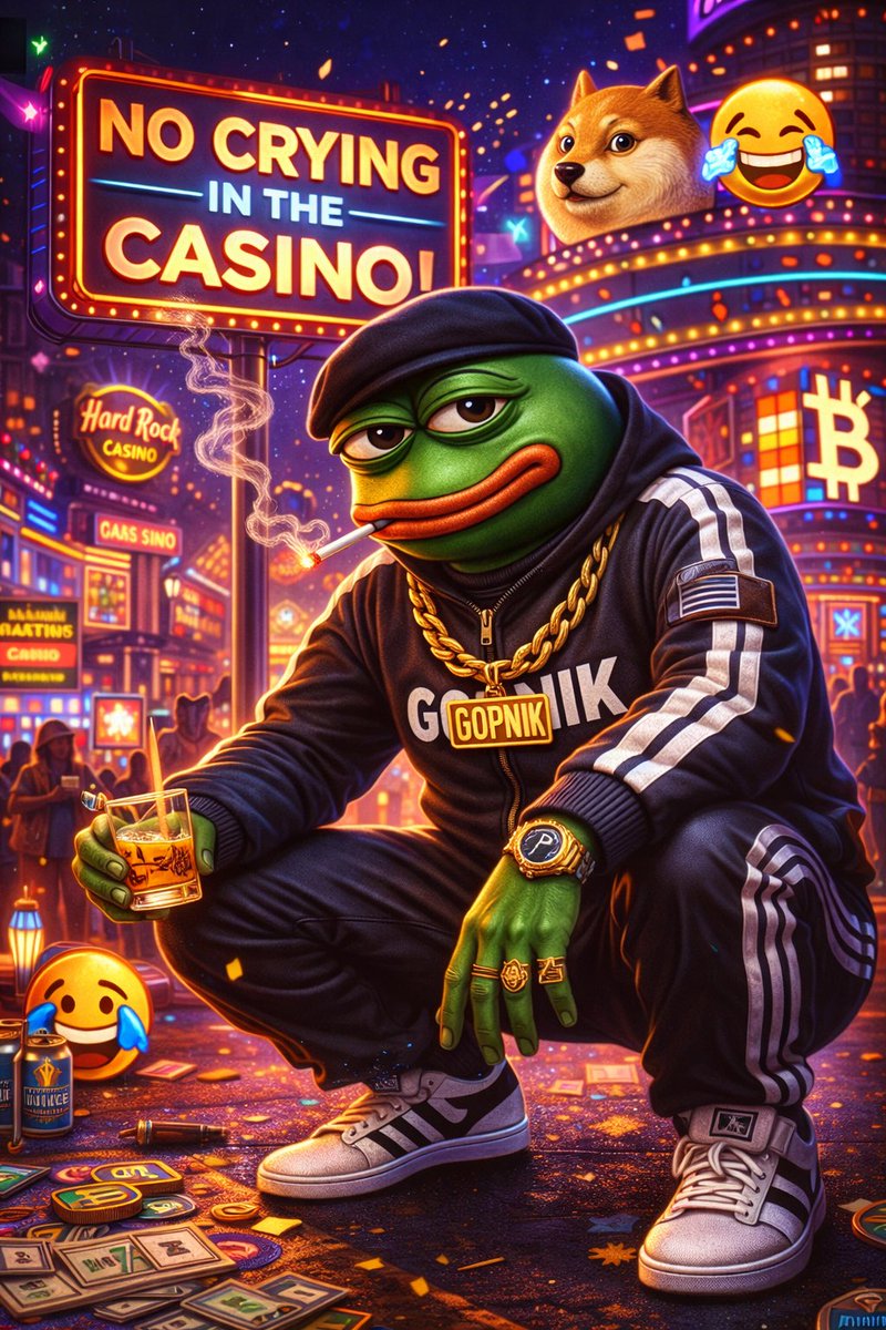Las Vegas, we’re coming. 🃏🔥

$GOPNIK is officially heading to XRPL Conference 2026 — and we’re not just showing up… we’re taking over.

From back-alley vibes to bright Vegas lights, $GOPNIK is pulling up to:
• Meet the XRPL community 🤝  
• Connect with builders &amp; degens 🚀