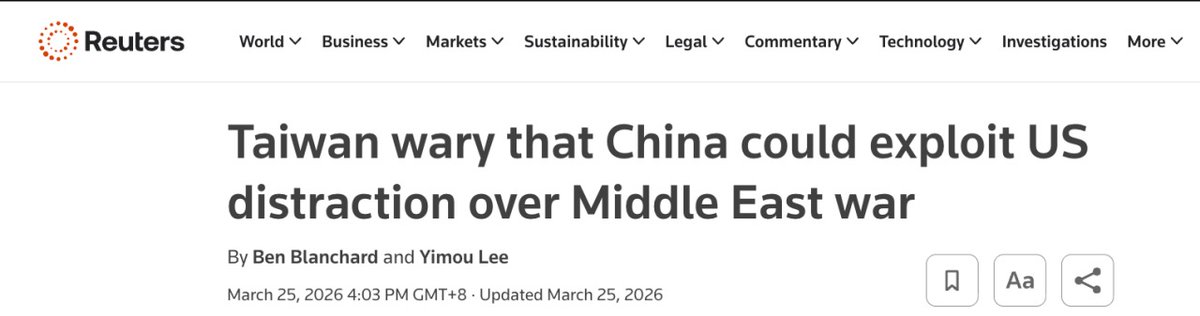 globaltimesnews's tweet image. #Comment: Have you ever noticed a pattern? Western media seem obsessed with hyping narratives like “Taiwan (region) fears xxx from China” or “Taiwan (region) is wary of xxx from China,” which are then quickly translated and amplified by certain media outlets in the island of