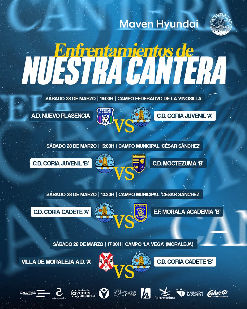 Escuela de Fútbol Base CD Coria tweet media