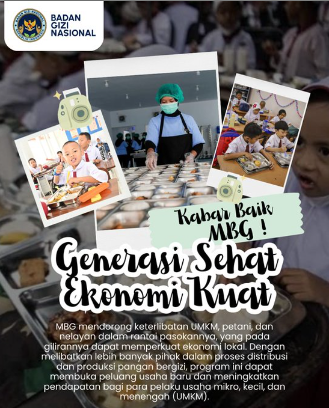 BarbBroBro's tweet photo. Dukung makan bergizi gratis untuk indonesia maju. Anak sehat anak cerdas #MBG https://t.co/JTsgtT0inu