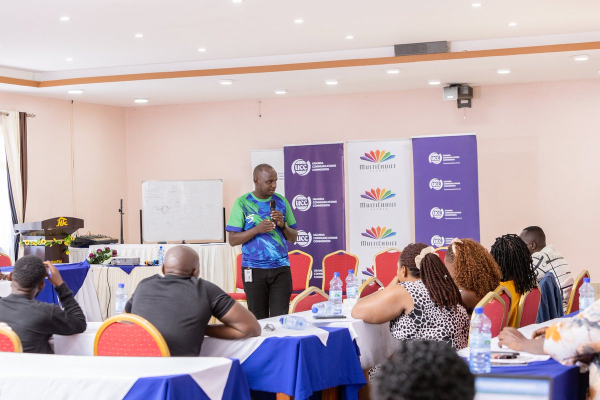 RachealMukalazi's tweet photo. At #RFC2026 Hoima, Rinaldi Jamugisa of Multi Choice urged creatives to stay professional, embrace every role and work together because collaboration and discipline drive quality and better opportunities.
#GoldenPosts https://t.co/3senZXkWZo