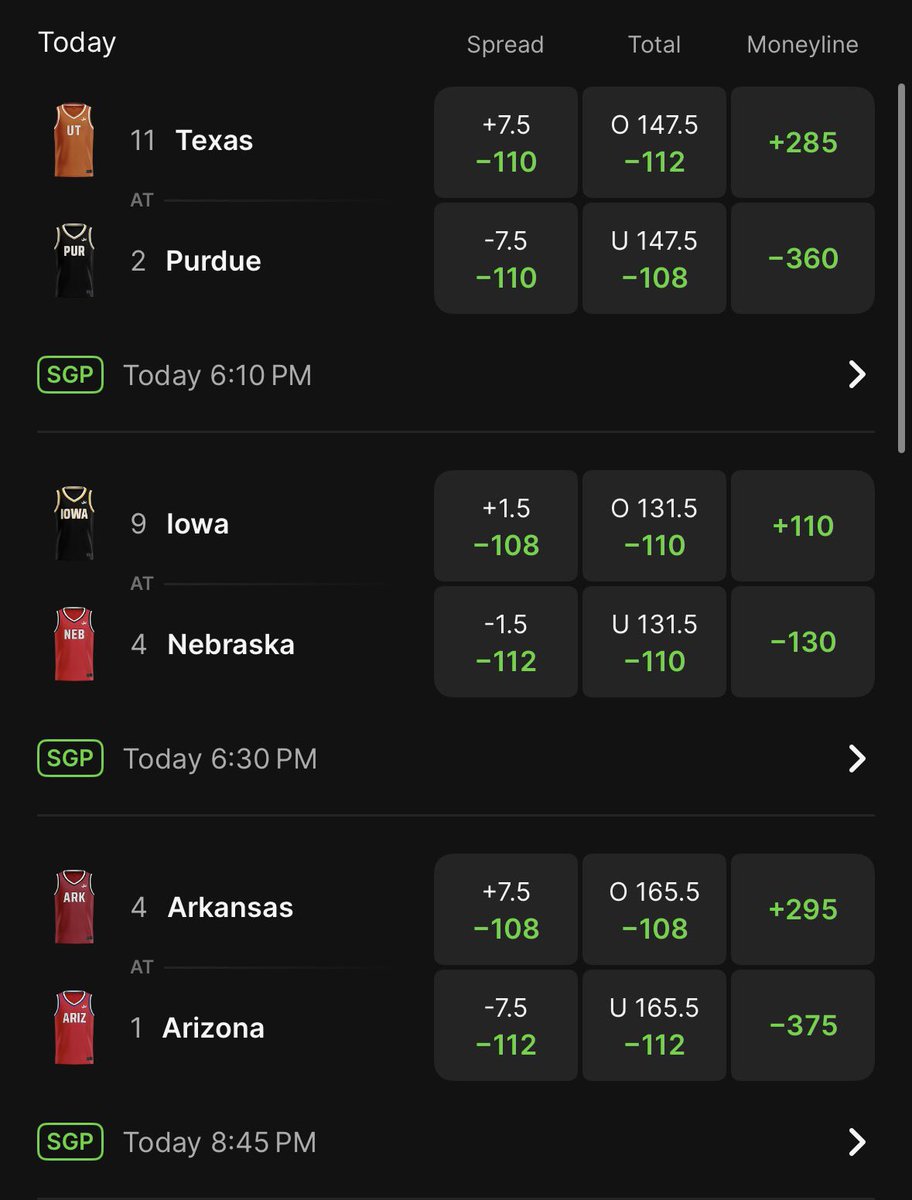 blazer_vegas's tweet photo. 🚨5 UNIT #MarchMadness MAX LOCK OF THE NIGHT🚨

WE HAVE BEEN ON FIRE IN THE TOURNEY &amp; ITS TIME TO MAKE MORE MONEY WITH A FREE LOCK

Sending to everyone that LIKES this post

(Must follow @blazer_vegas)

⬇️FREE VIP PACKAGE⬇️
https://t.co/DhE5bwt0cF

#SweetSixteen #GamblingX https://t.co/QadNhCc9Wx