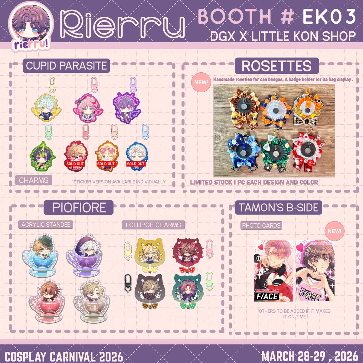 🌸Rie @ coscarni EK03 tweet media