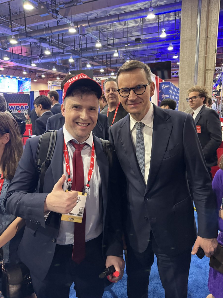 poland_stan's tweet image. Grateful for the conversations and connections at CPAC 2026 🇺🇸

Had the chance to meet some truly remarkable leaders, including Mateusz Morawiecki, Hwang Kyo-ahn, and Gordon Chang.

Events like this remind me how interconnected our struggles for freedom, sovereignty, and truth