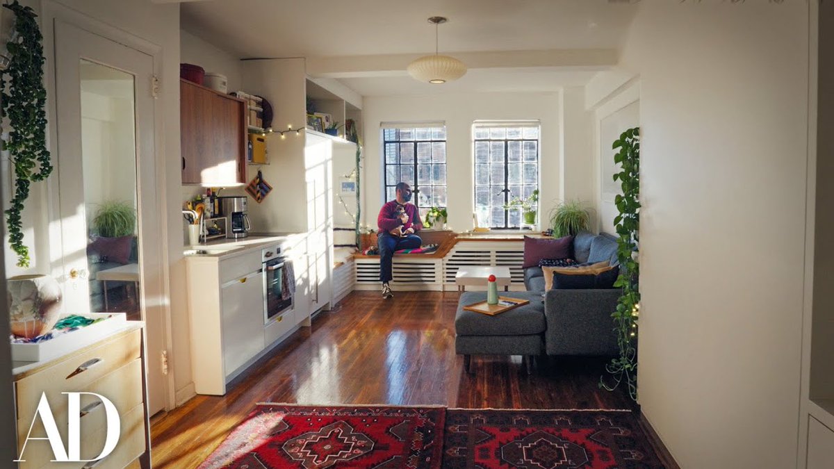 Sharon_Rob's tweet photo. How an Architect Filled a 340-Sq-Ft NYC Studio With Hidden Storage | Architectural Digest https://t.co/PwB2SfPgSb https://t.co/DY7ZQIrrar