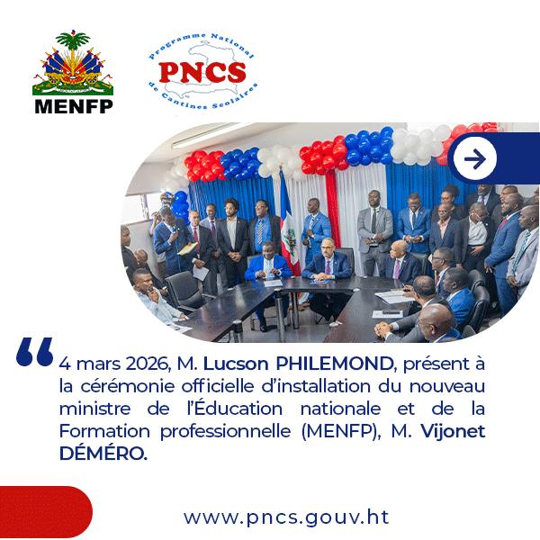 Programme National de Cantines Scolaires tweet media