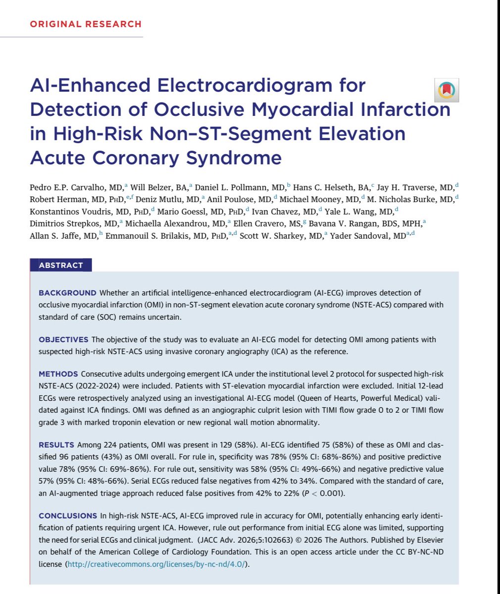 Pedro E.P. Carvalho, MD tweet media