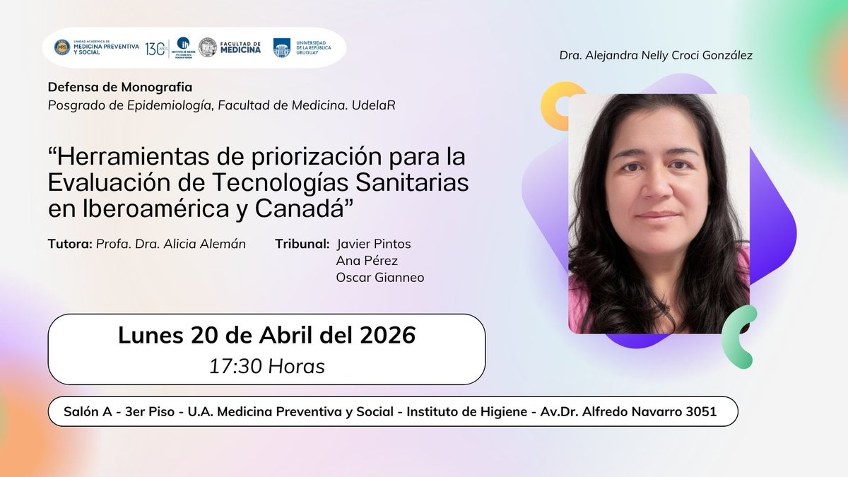 Instituto de Higiene - Universidad de la República tweet media