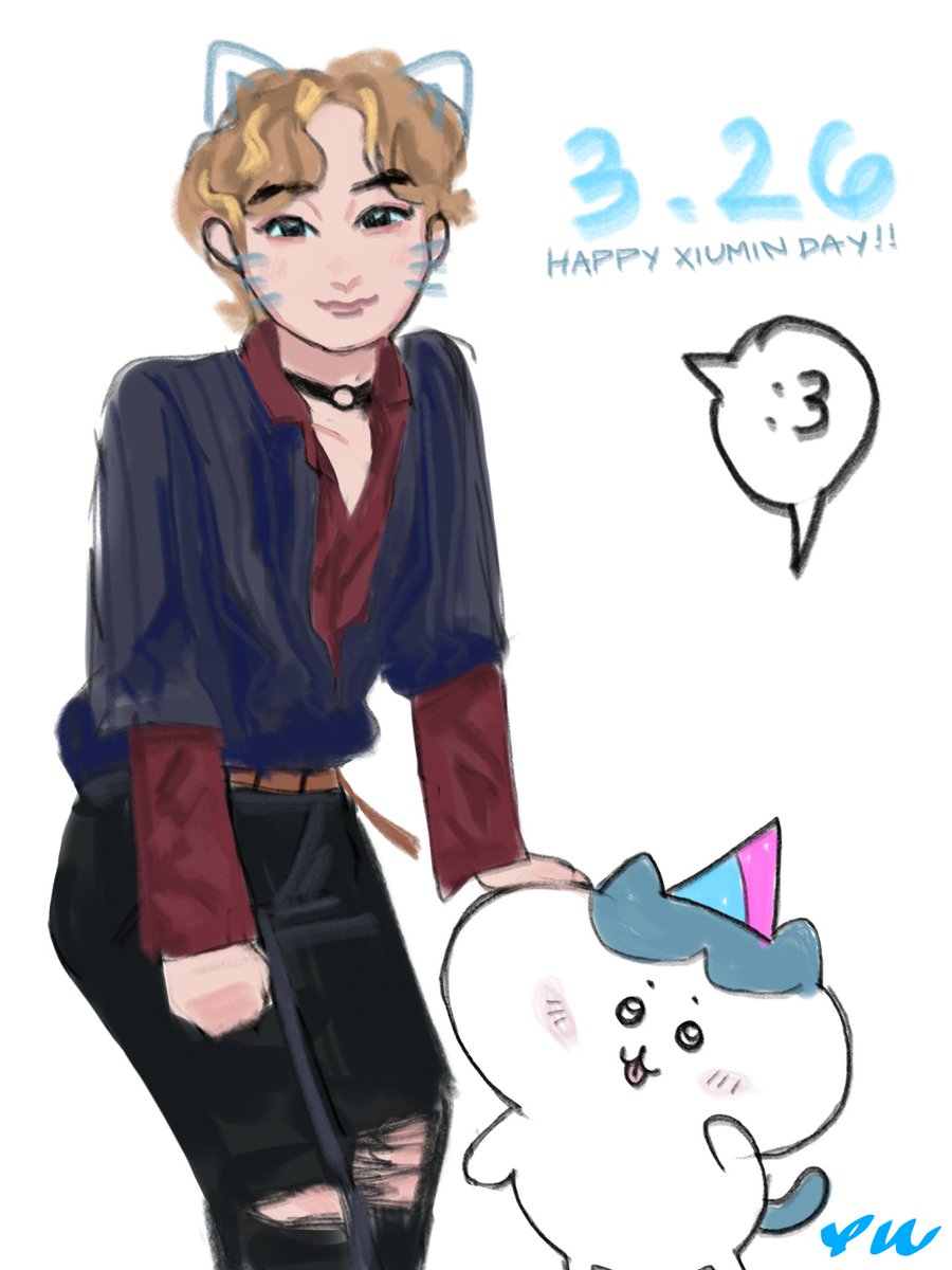 xiupoopz's tweet photo. 3.26 4 99 :3333 #시우민 #XIUMIN 
#HAPPYXIUMINDAY https://t.co/zKstuIRFr8
